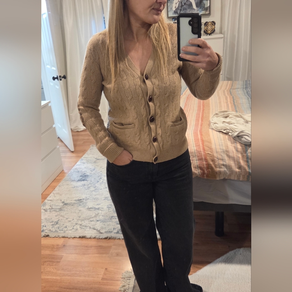 Ralph Lauren Sport Cable Knit Cardigan - Picture 8 of 8